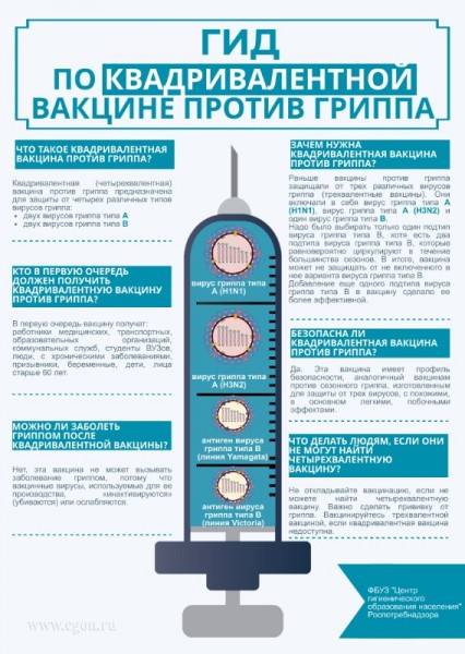 информационные материалы о профилактике гриппа