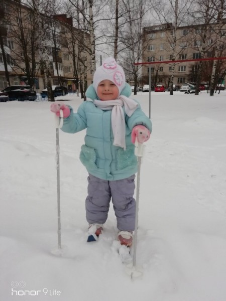 На одной лыжне